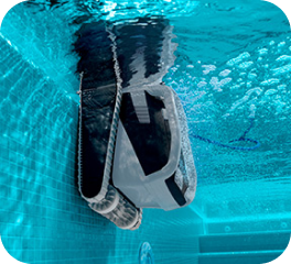 Top performance robotic pool cleaner