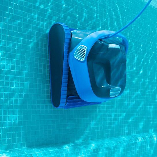 Dolphin Robot electrique de piscine fond, parois et ligne d'eau - top climb  pas cher 