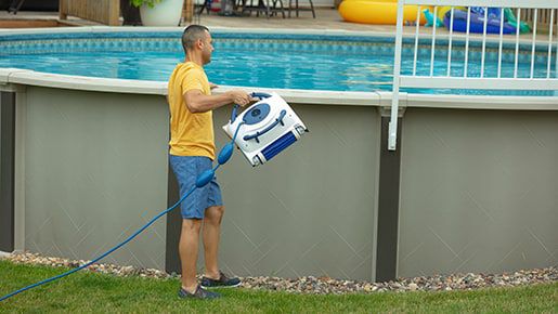 Meilleur robot de piscine hors-sol Pool Up Dolphin